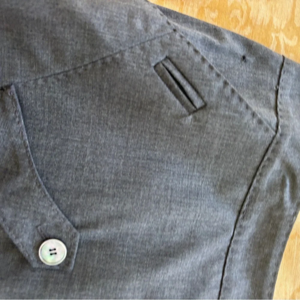 Luisa Spagnoli Charcoal A-Line Skirt